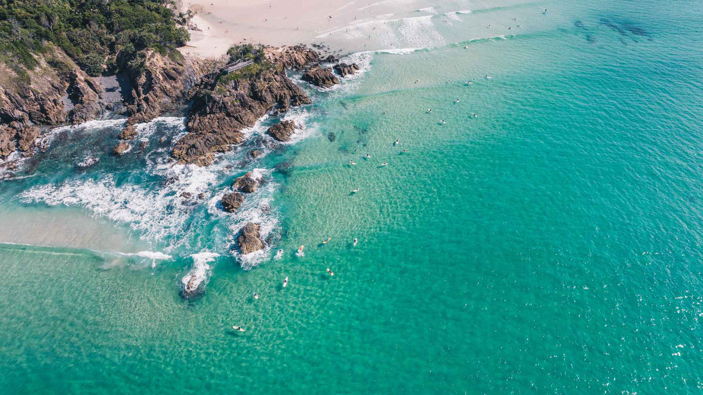 The Pass From Above / Byron Bay, New South Wales, Australia